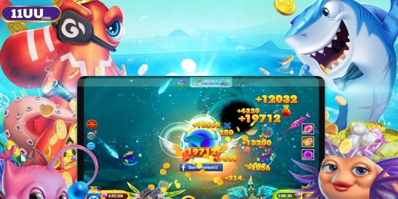 Bắn cá ăn xu với cơ chế đơn giản và sự kịch tính Bắn cá ăn xu với cơ chế đơn giản và sự kịch tính